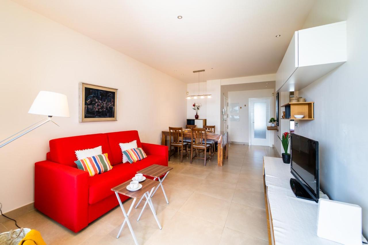 Primera Linea De Mar Con Piscina, Gimnasio Y Parking 2 Hab Y 2 Banos Вильяхойоса Экстерьер фото