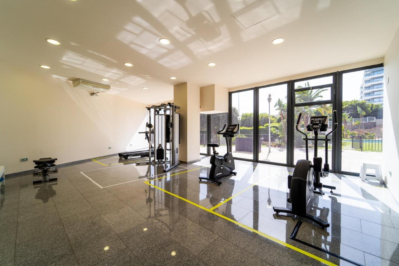 Primera Linea De Mar Con Piscina, Gimnasio Y Parking 2 Hab Y 2 Banos Вильяхойоса Экстерьер фото