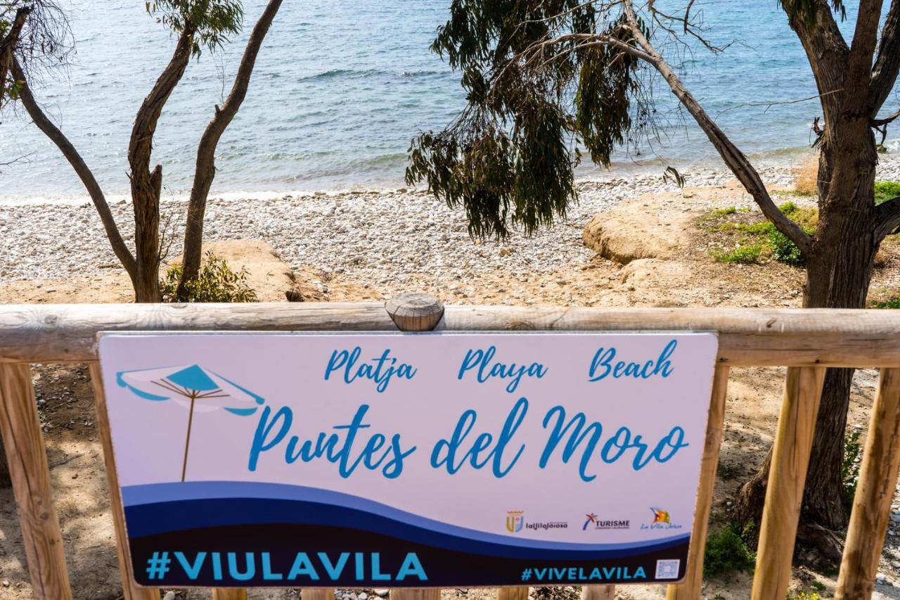 Primera Linea De Mar Con Piscina, Gimnasio Y Parking 2 Hab Y 2 Banos Вильяхойоса Экстерьер фото